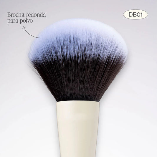 Brocha Duo Glam Db01 Polvo/Rubor