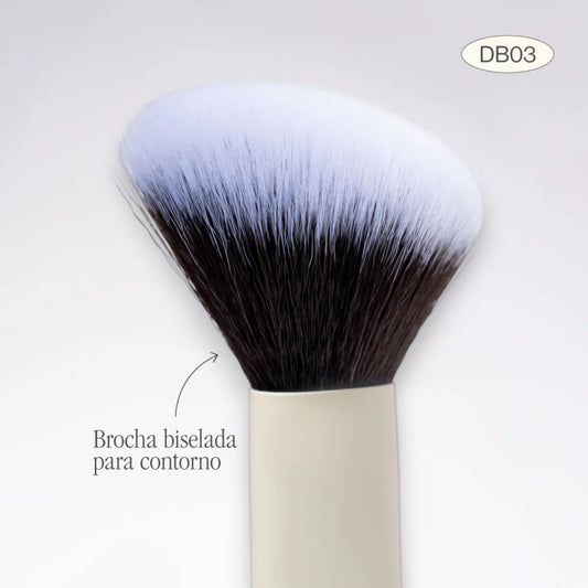 Brocha Duo Glam Db03 Ilumi/Contorn