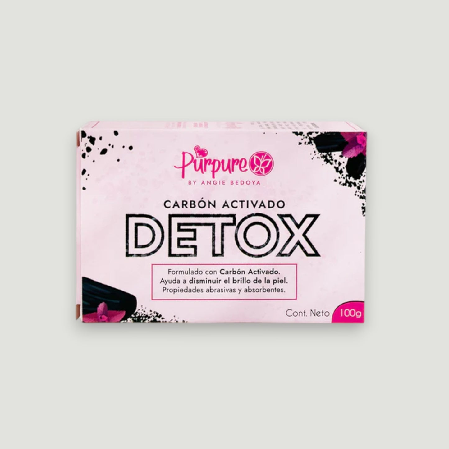 Jabon Facial Carbon Purpure