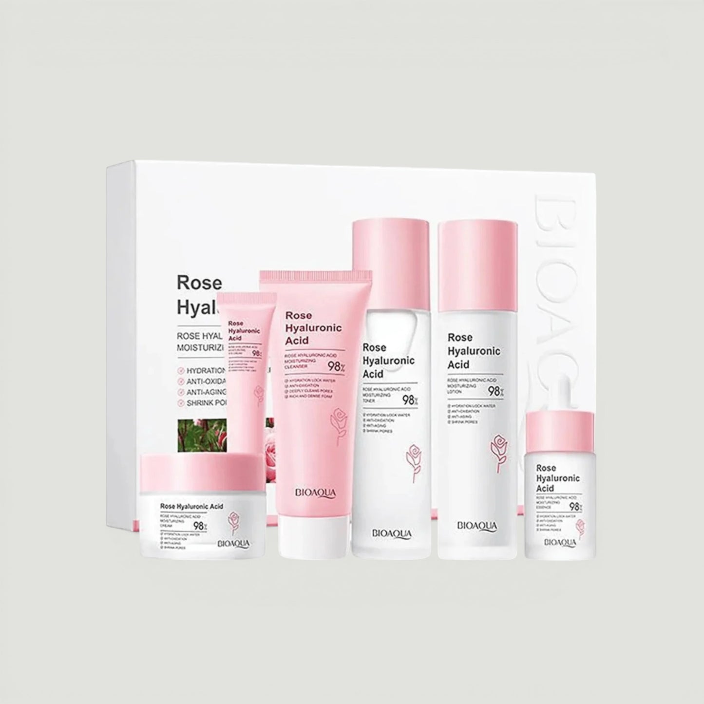 Kit Facial De Rosas 42620 Bioaqua