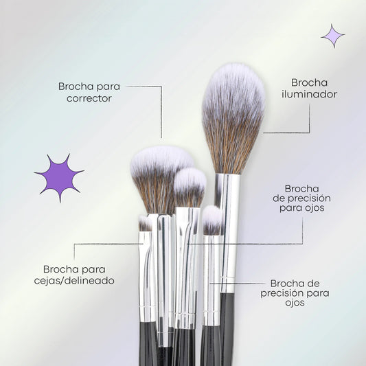 Kit De Brochas X10 Kl2 Lula Eclipse