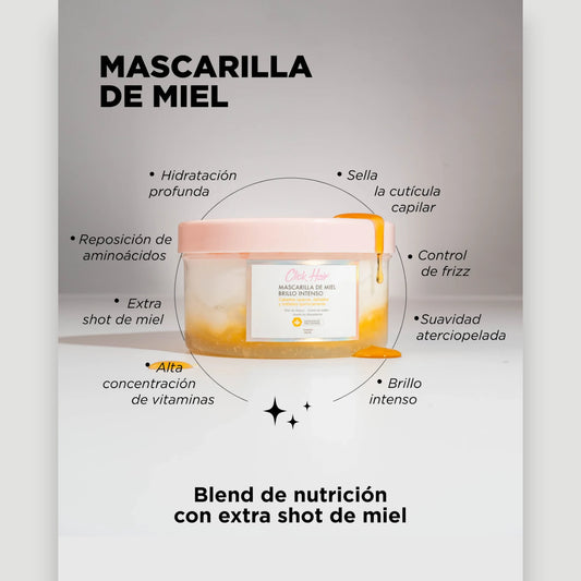Mascarilla De Miel Brillo Intenso