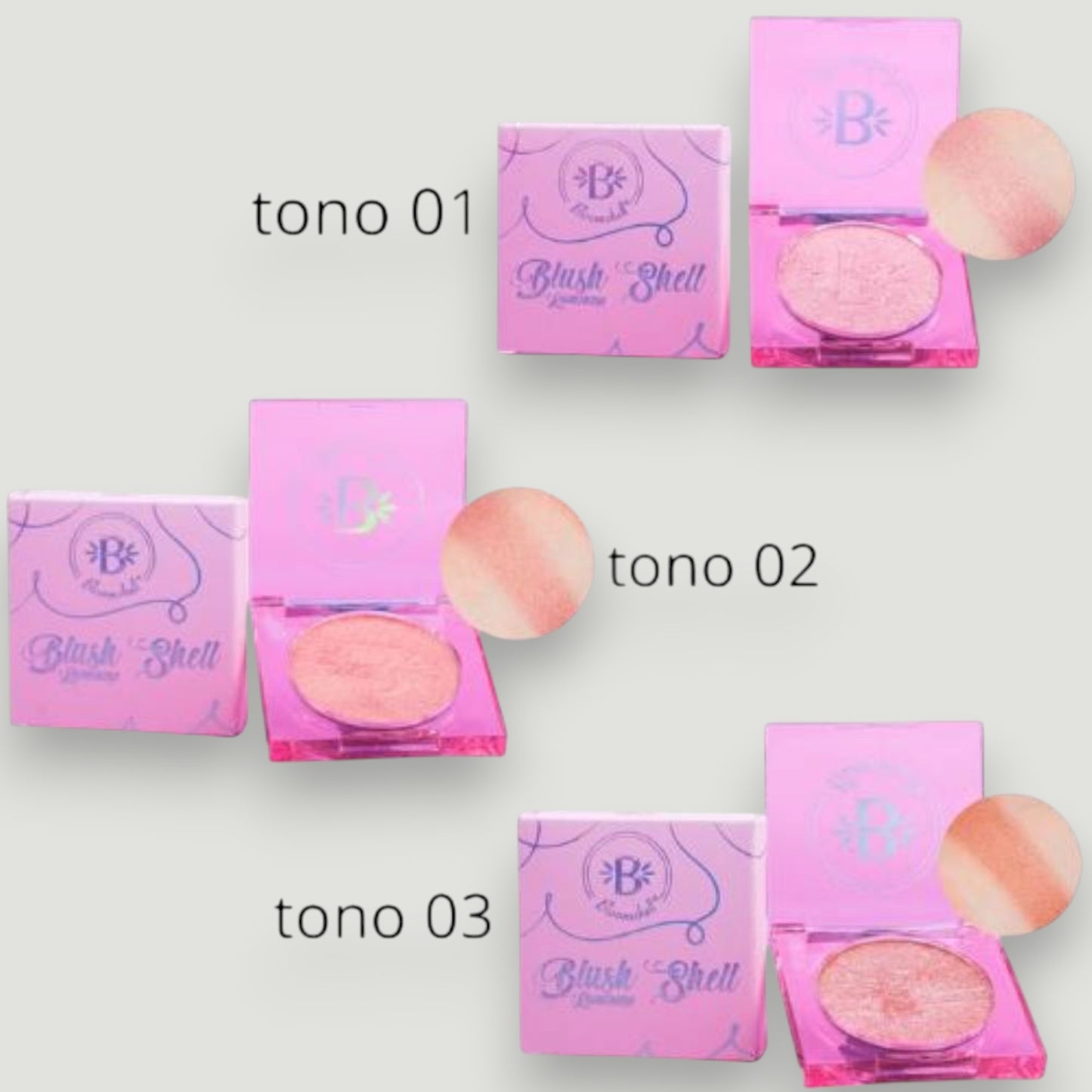 Rubor Blush Shell Luminoso