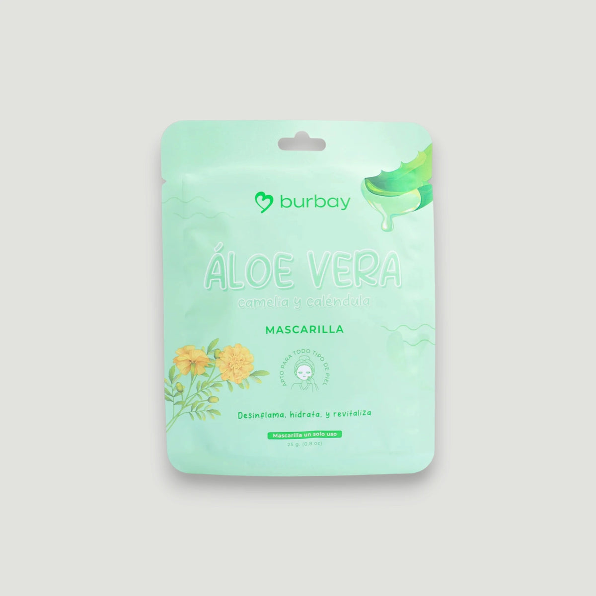 Velo Facial Aloe Vera Burbay