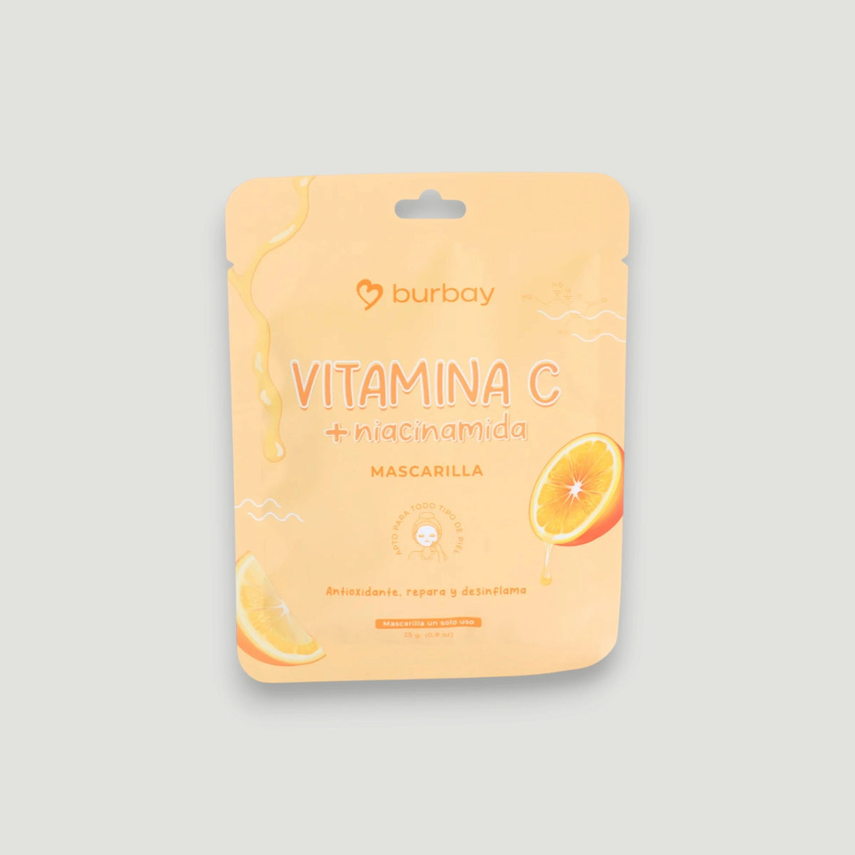 Velo Facial Vitamina C Burbay