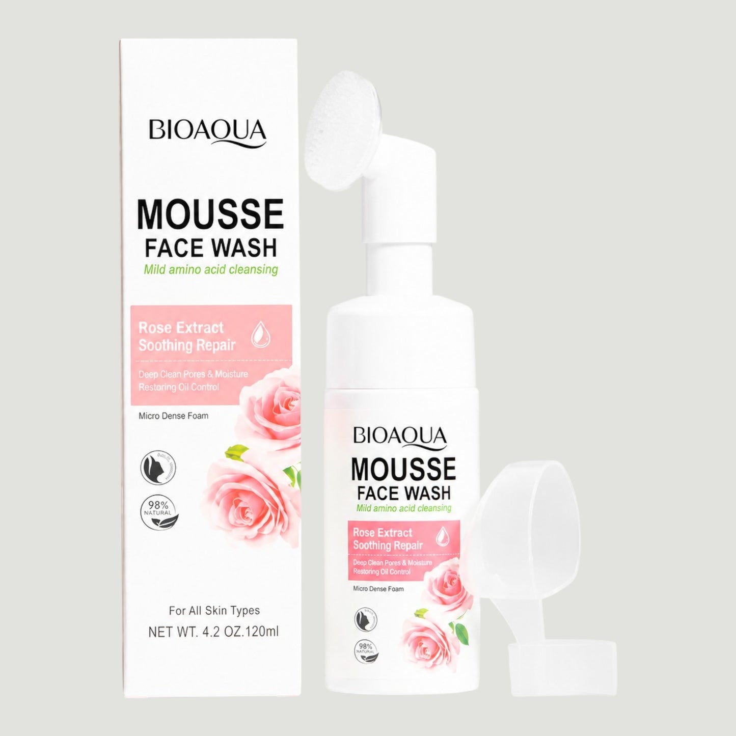 Jabon Espuma Facial Rosas 81568
