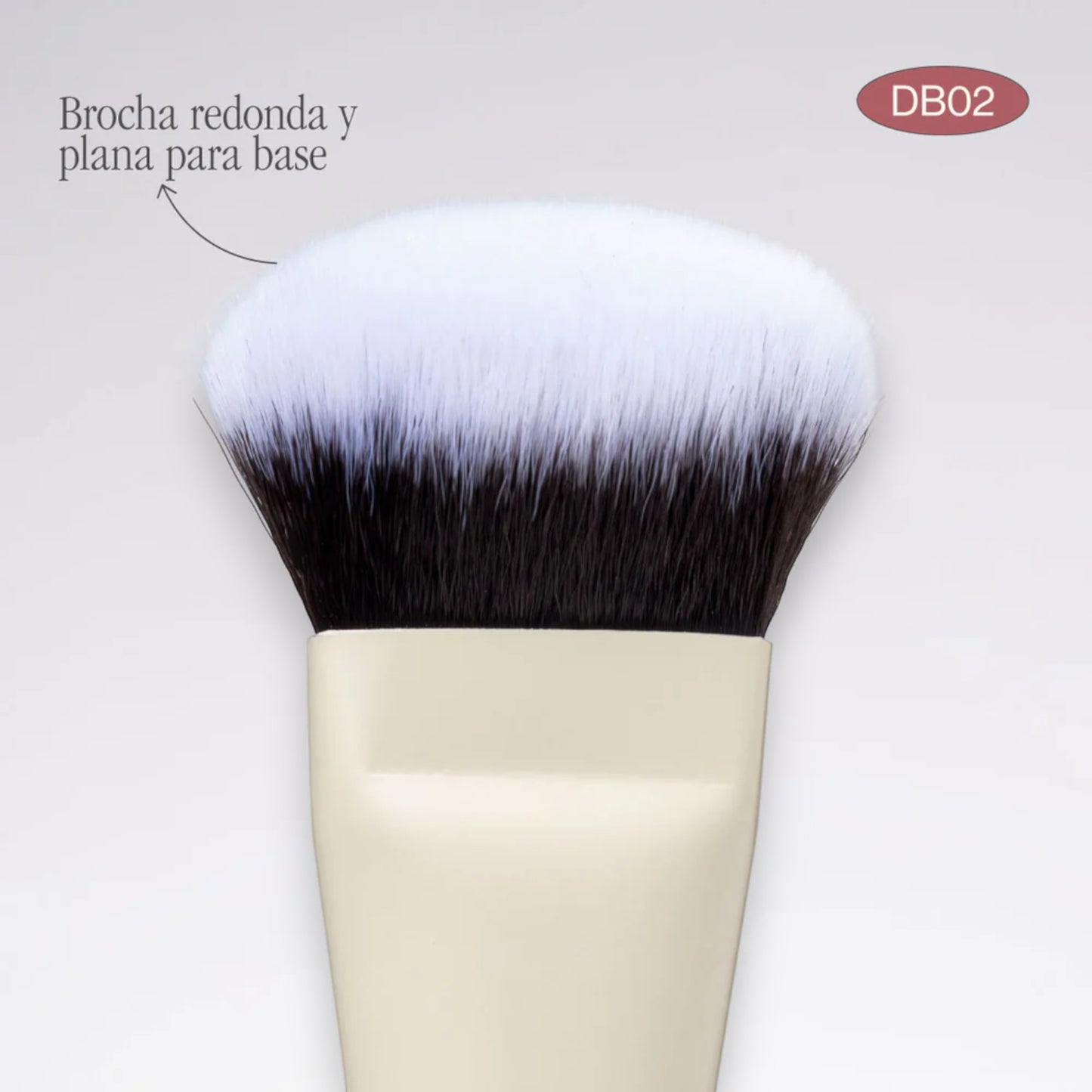 Brocha Duo Glam Db02 Base/Prod Crema