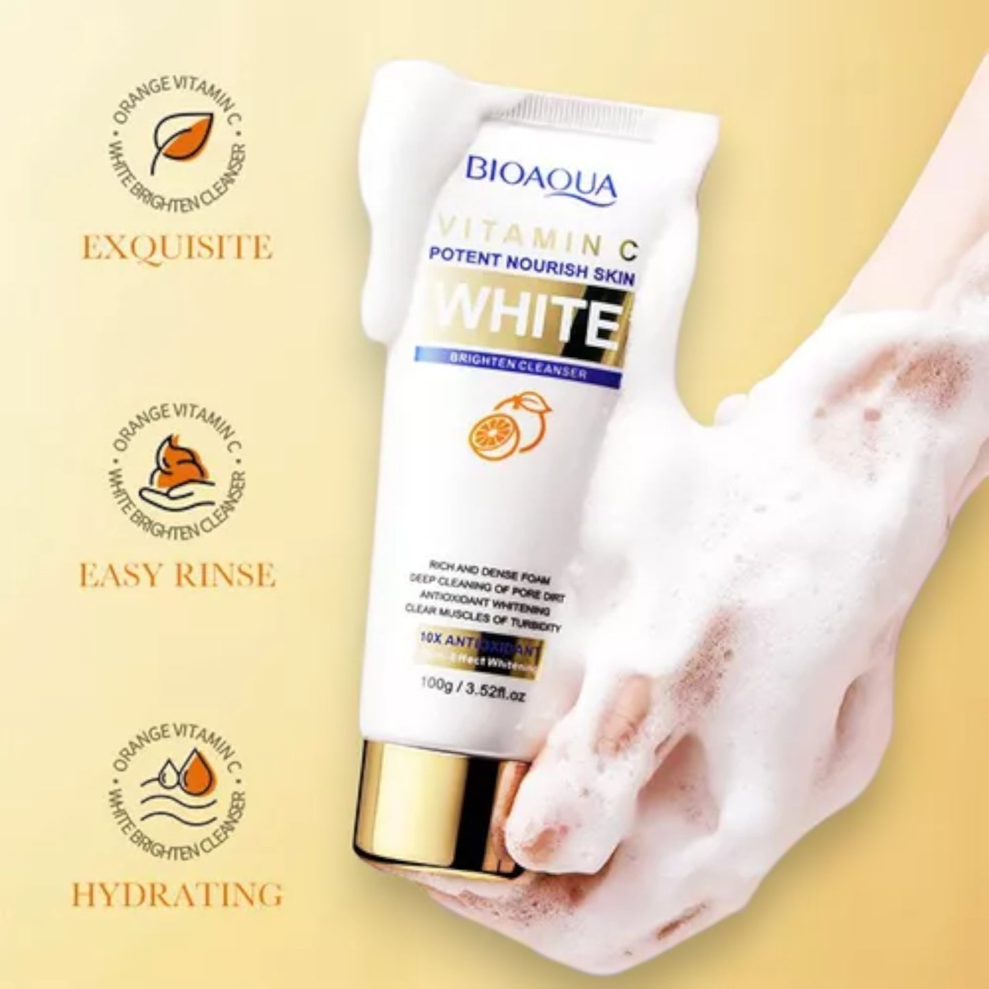 Jabon Facial White Vita C 41807 Bioaqua