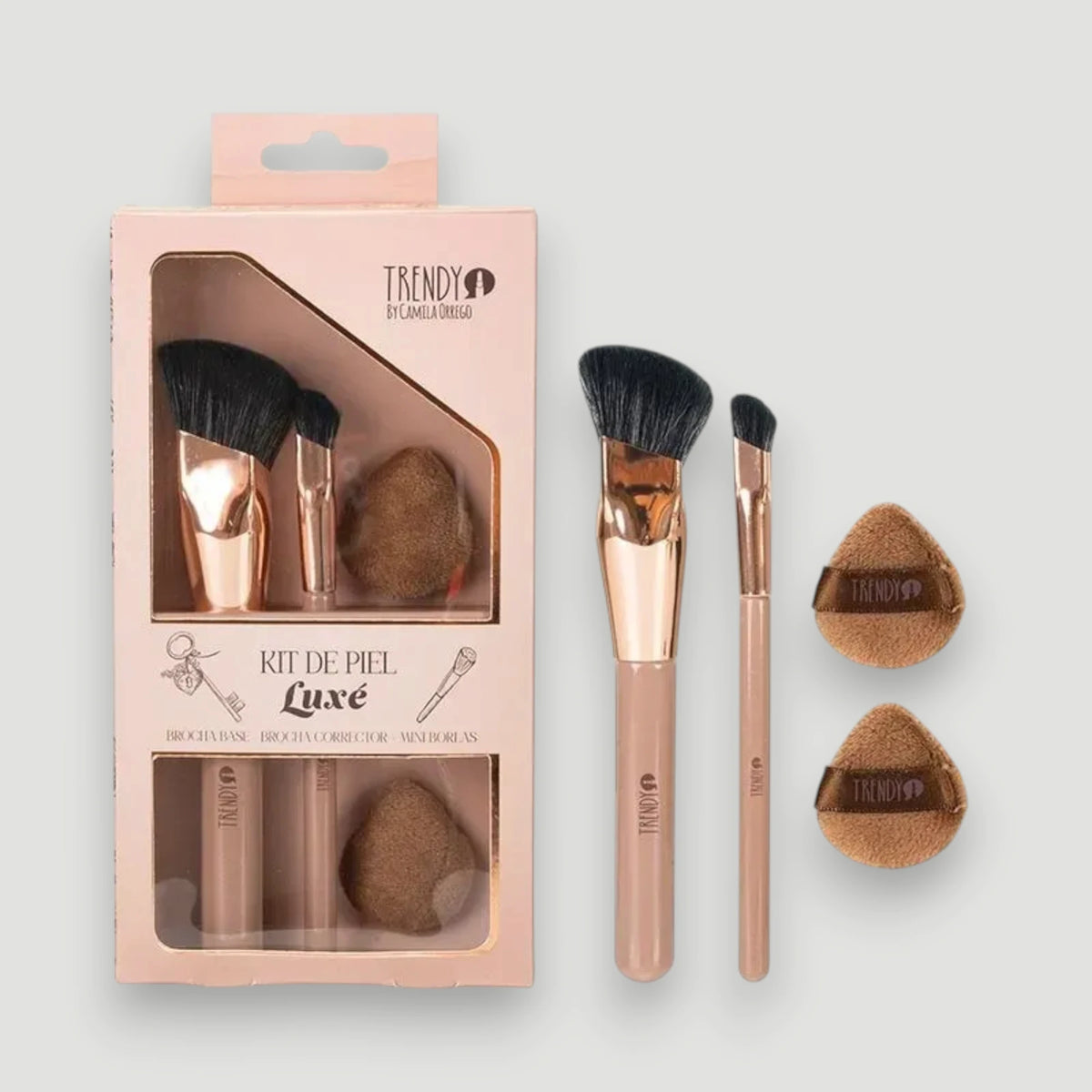 Kit Brochas Piel Luxe Kbp2506