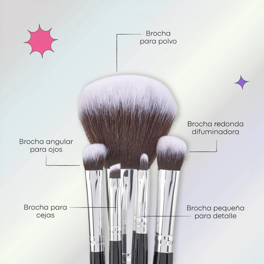 Kit De Brochas X10 Kl12 Lula Academy