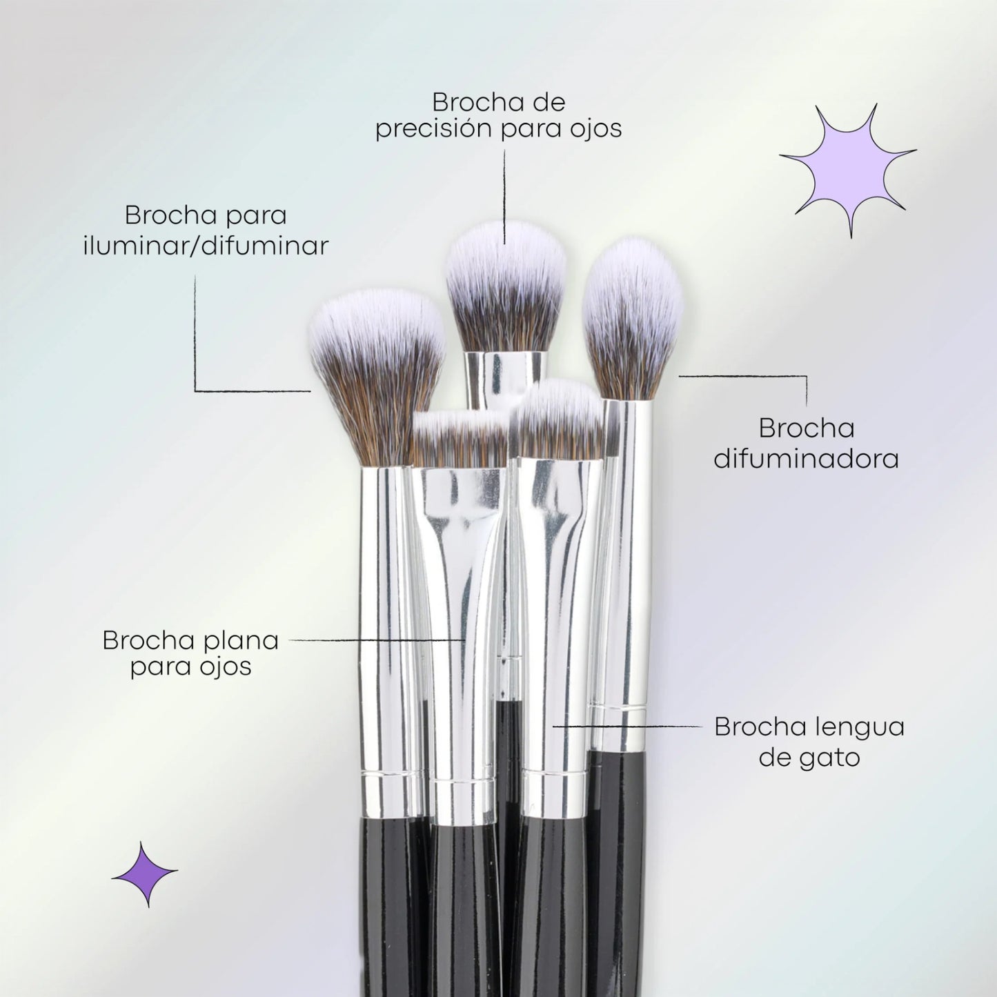 Kit De Brochas X10 Kl2 Lula Eclipse