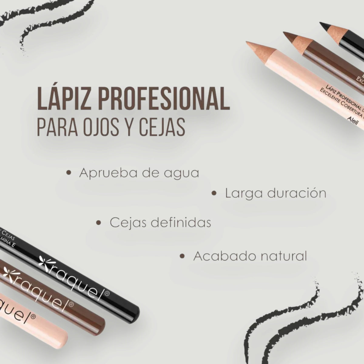 Lapiz Prof De Ojos Y Cejas Raquel