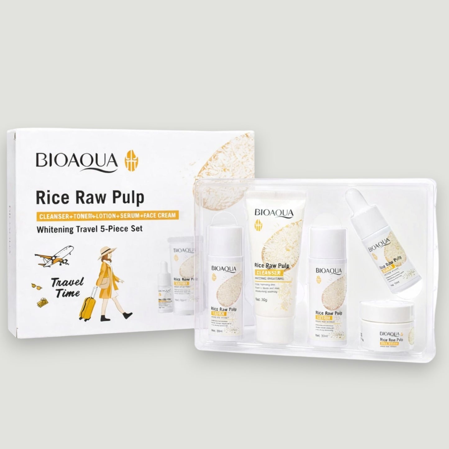 Mini Kit Facial Arroz Bioaqua