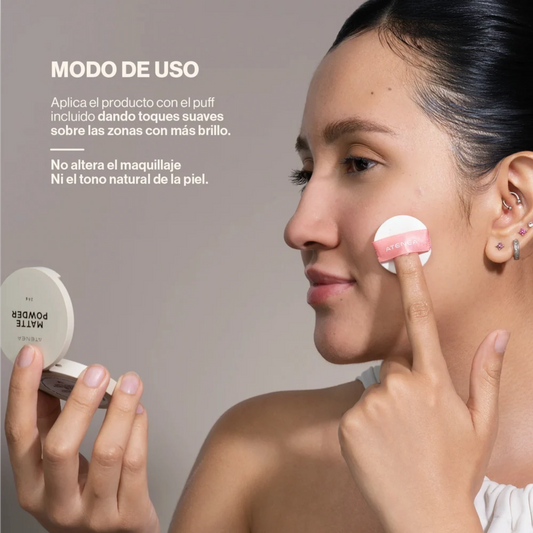 Mini Polvo Matificador En Gel Atenea