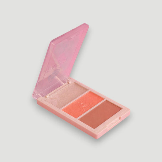 Paleta 3En 1 Ilum Contorn Rubor 606