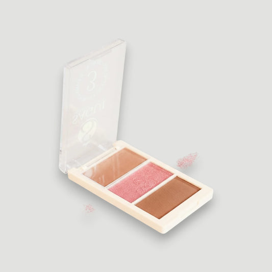 Paleta 3En 1 Ilum Contorn Rubor 607