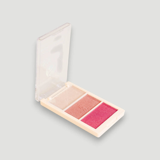Paleta 3En 1 Rubor E Iluminador 611