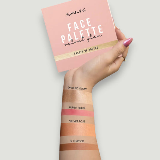 Paleta De Rostro Velvet Samy