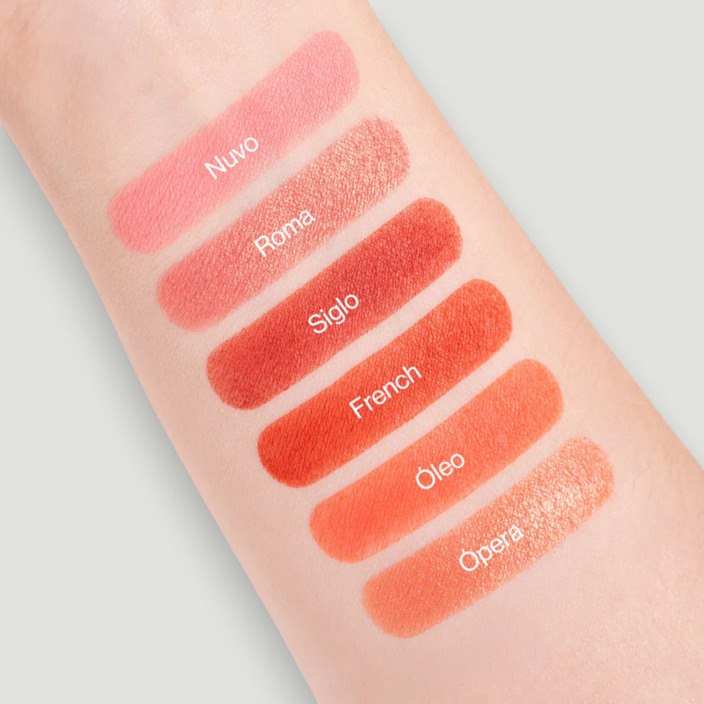 Paleta Rubores X6 Atemporal