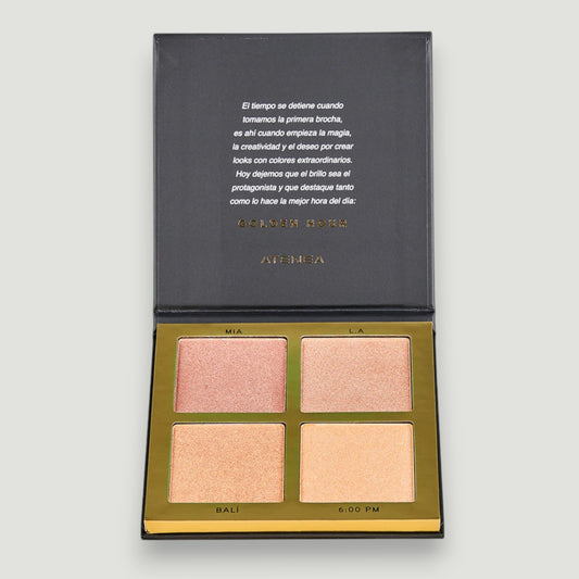 Paleta X4 Iluminadores Golden Hour
