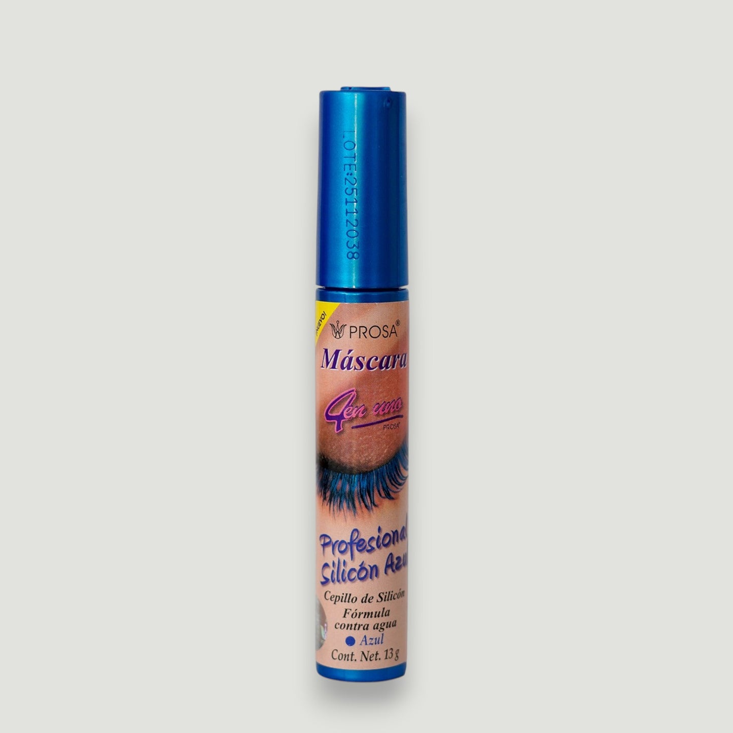 Pestañina Profesional Silicon Azul