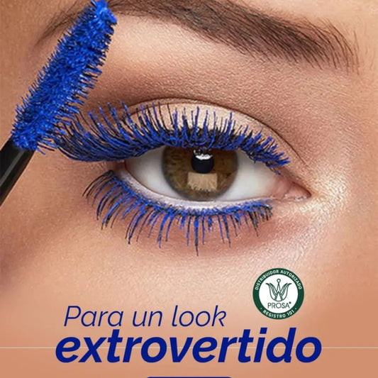 Pestañina Profesional Silicon Azul