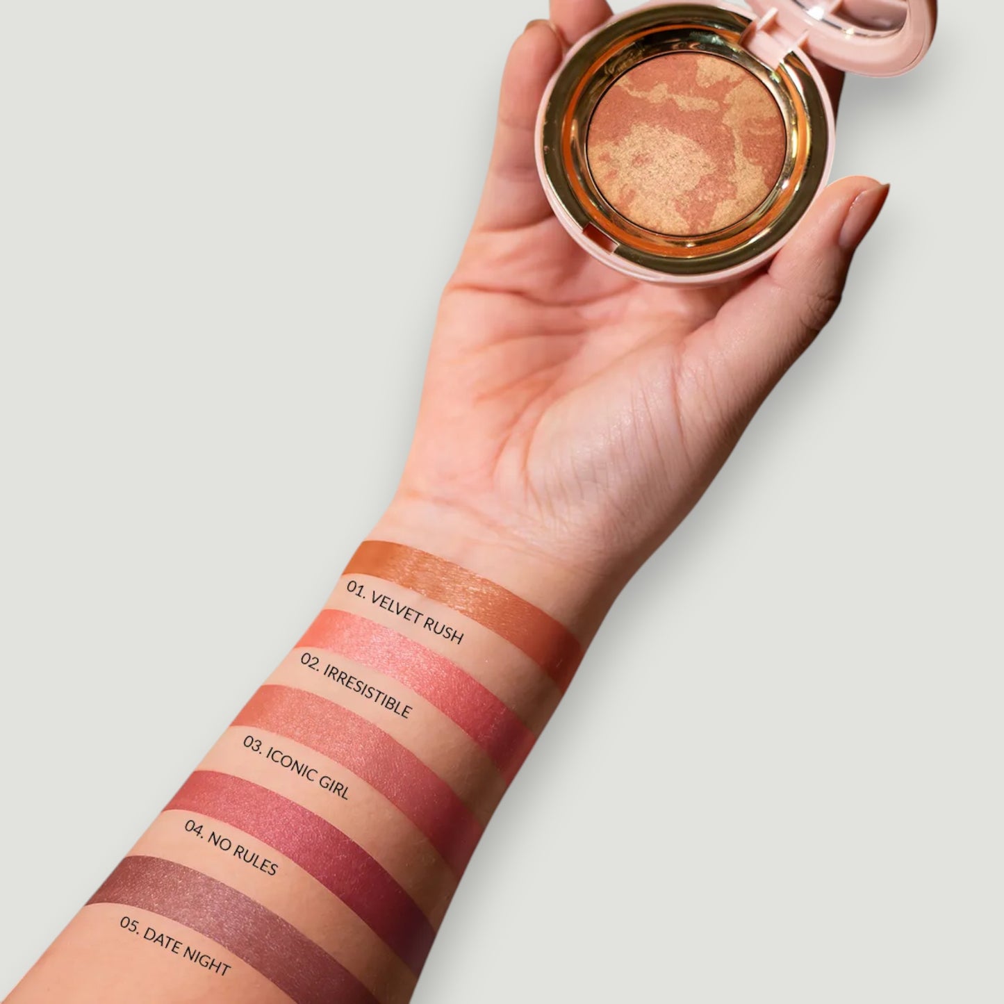 Rubor Compacto Velvet Glam