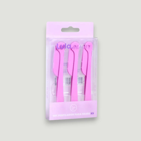 Set Perfiladores De Cejas X3 Pflux3 Lula