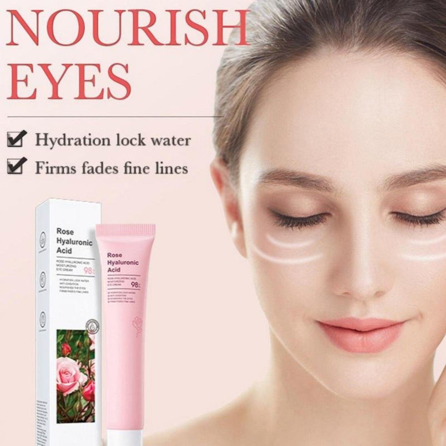 Contorno De Ojos De Rosas 80038